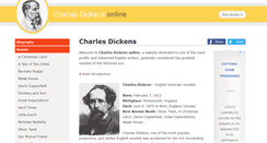 Desktop Screenshot of dickens-online.info